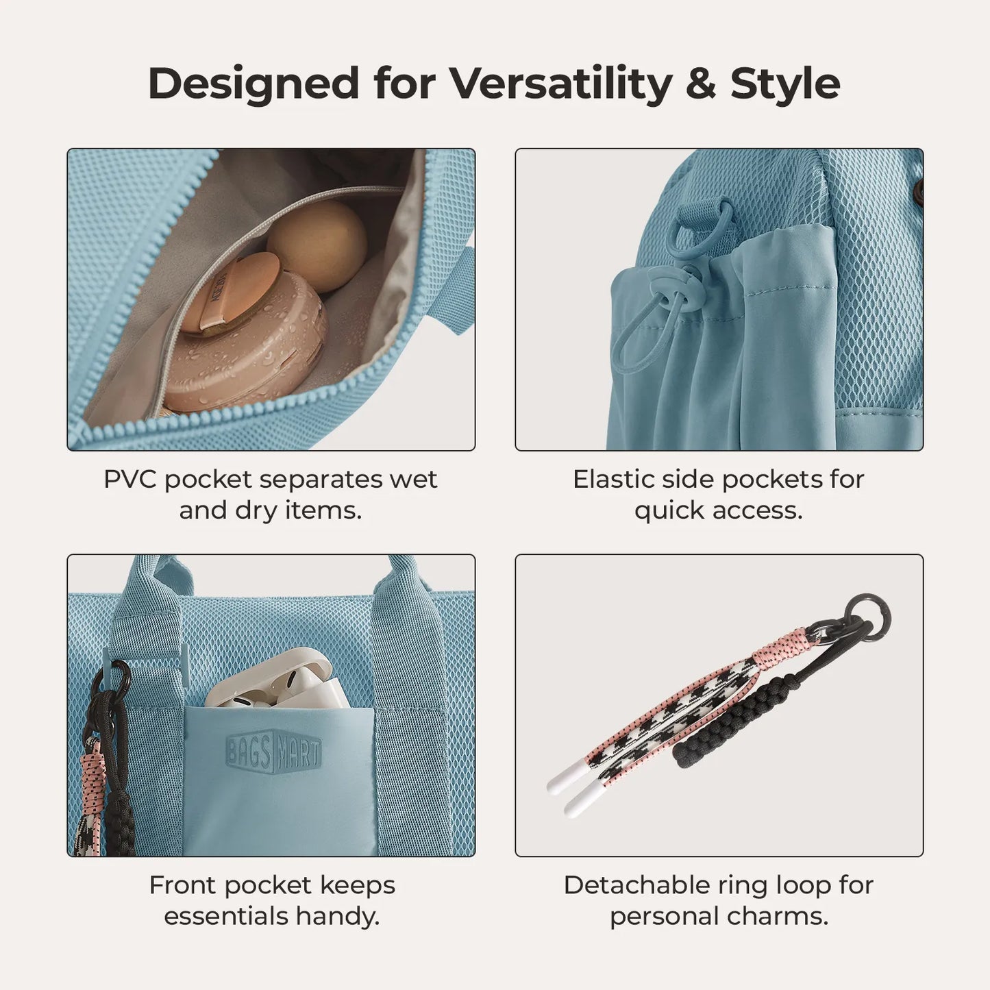 Vionsi REIKI 5,5L Mini Duffle Çanta