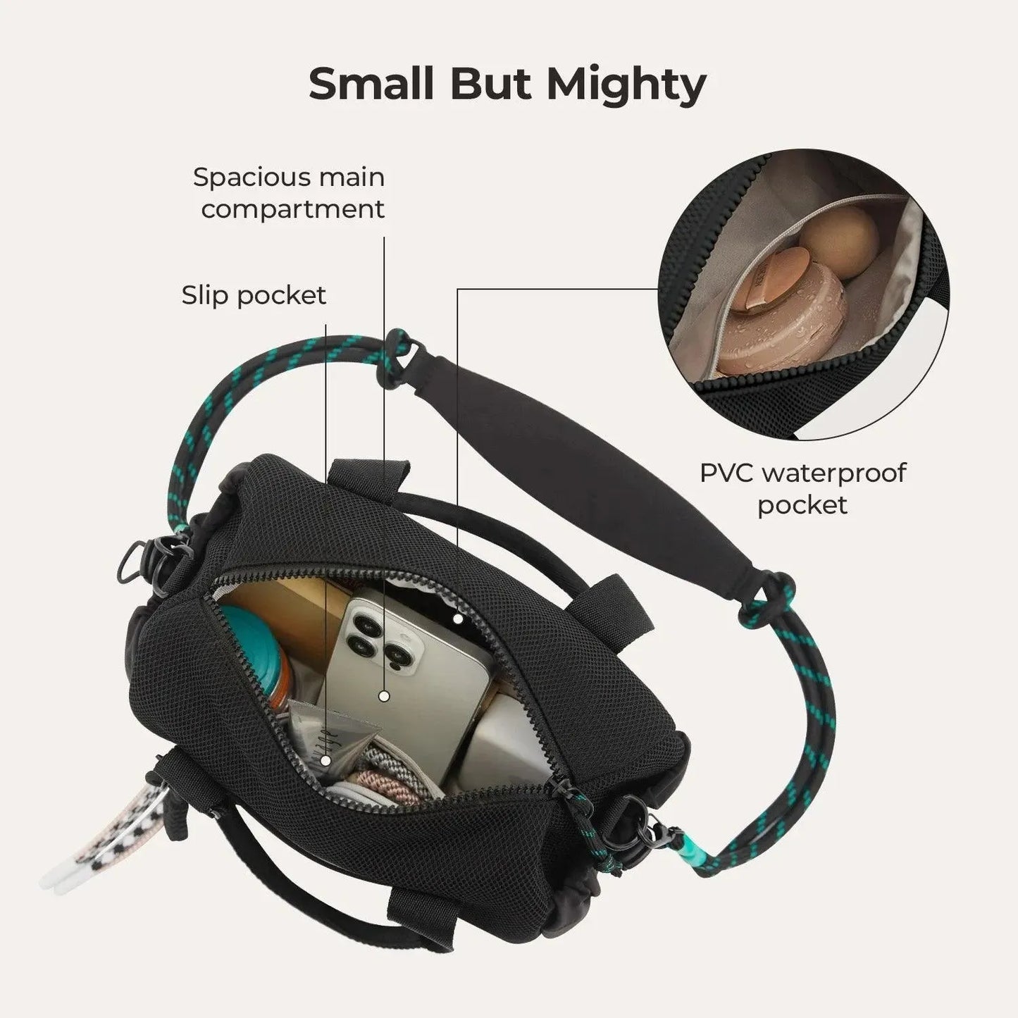 Vionsi REIKI 5,5L Mini Duffle Çanta