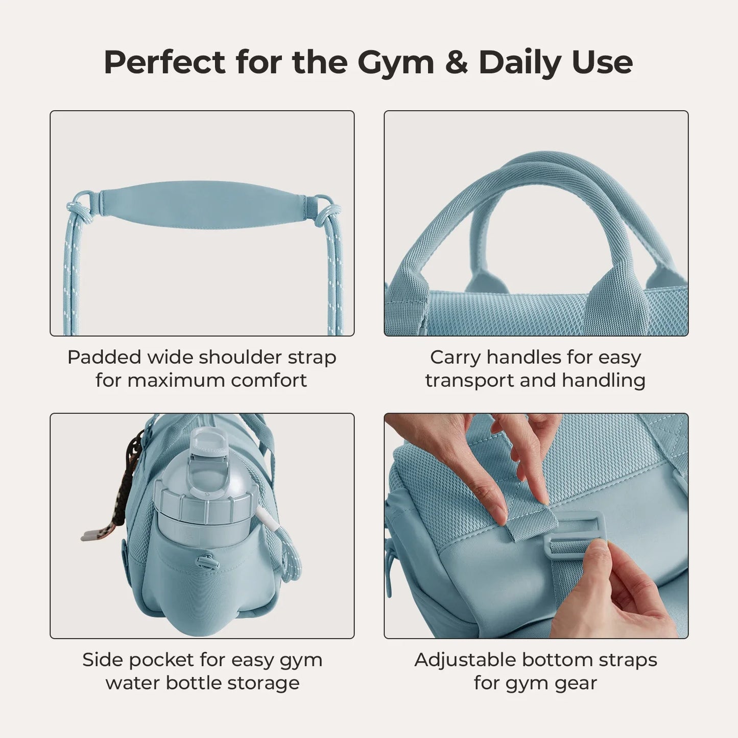 Vionsi REIKI 5,5L Mini Duffle Çanta