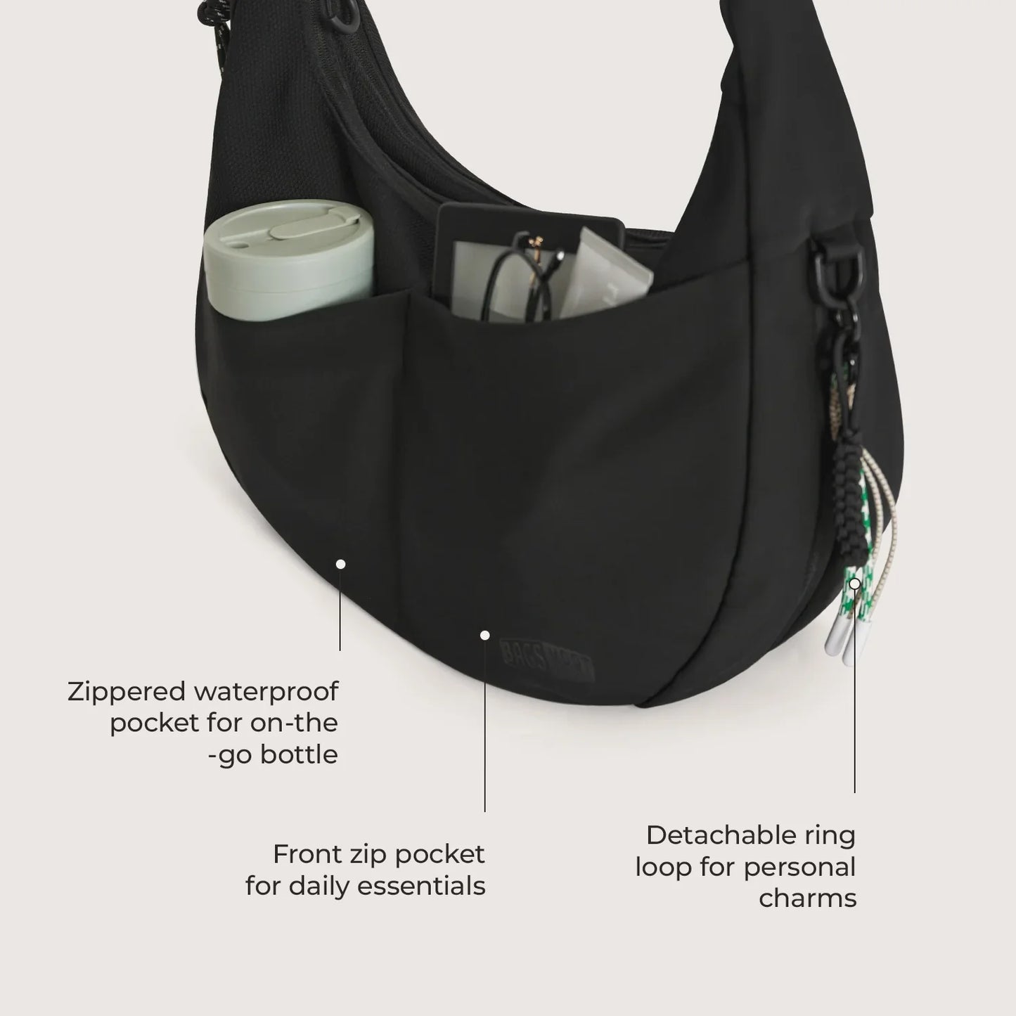 Vionsi REIKI Large Hobo Çanta
