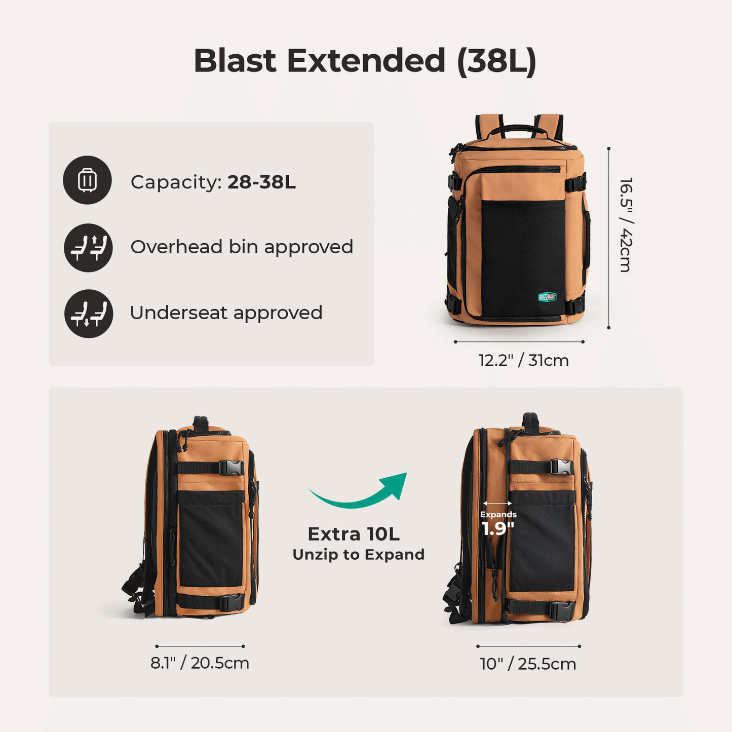 Vionsi Blast Mesh Seyahat Çantası