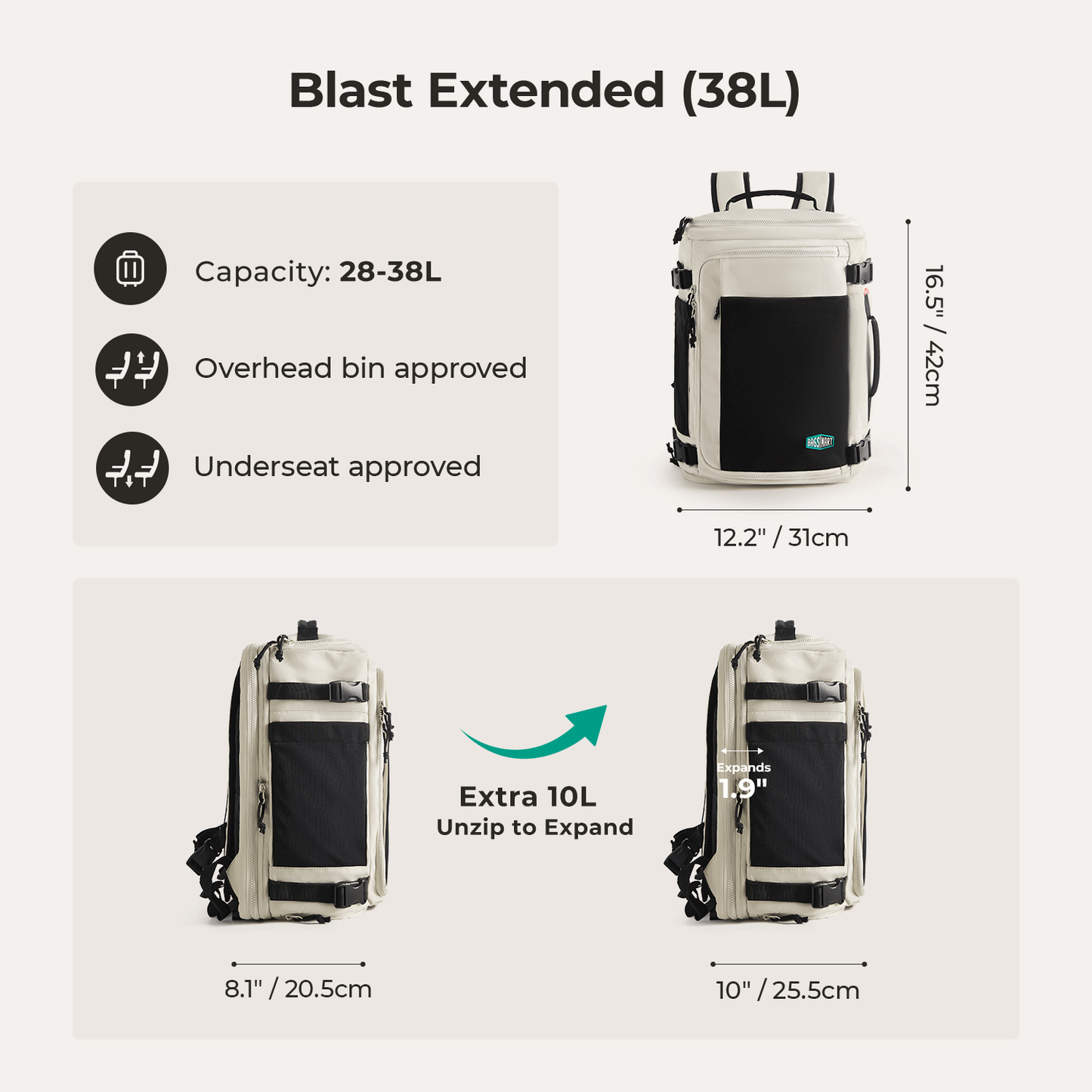 Vionsi Blast Mesh Seyahat Çantası