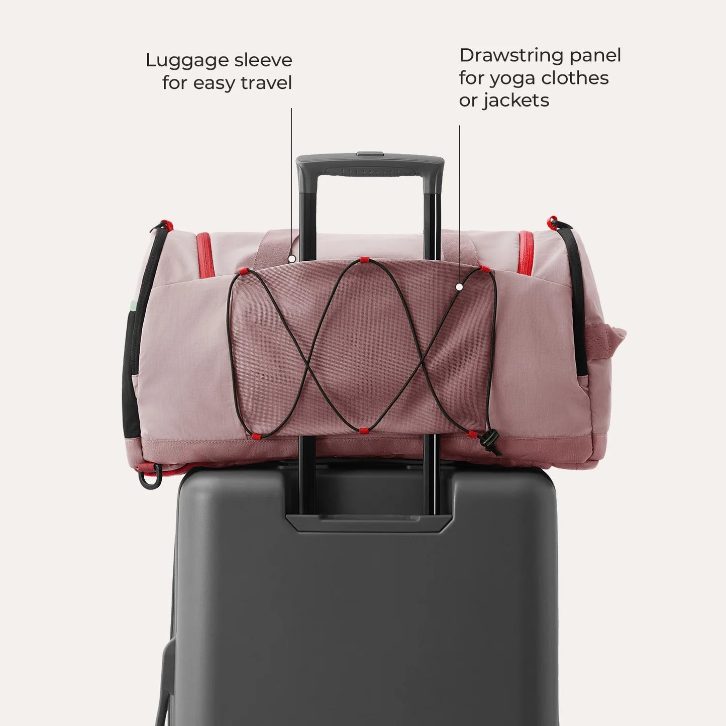 Vionsi Focus Duffle çok fonksiyonlu seyahat çantası