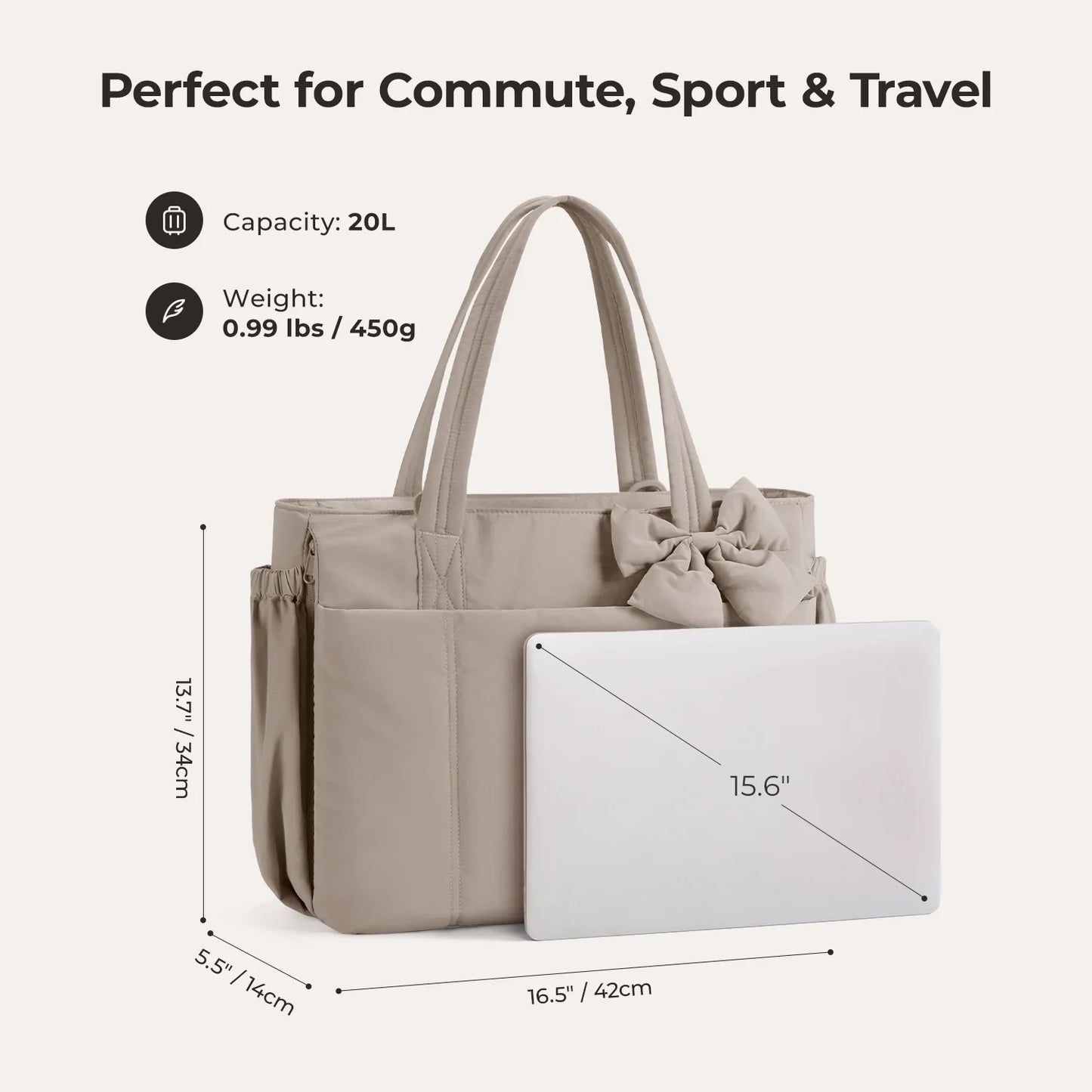 Vionsi Echo 26L Tote Çanta