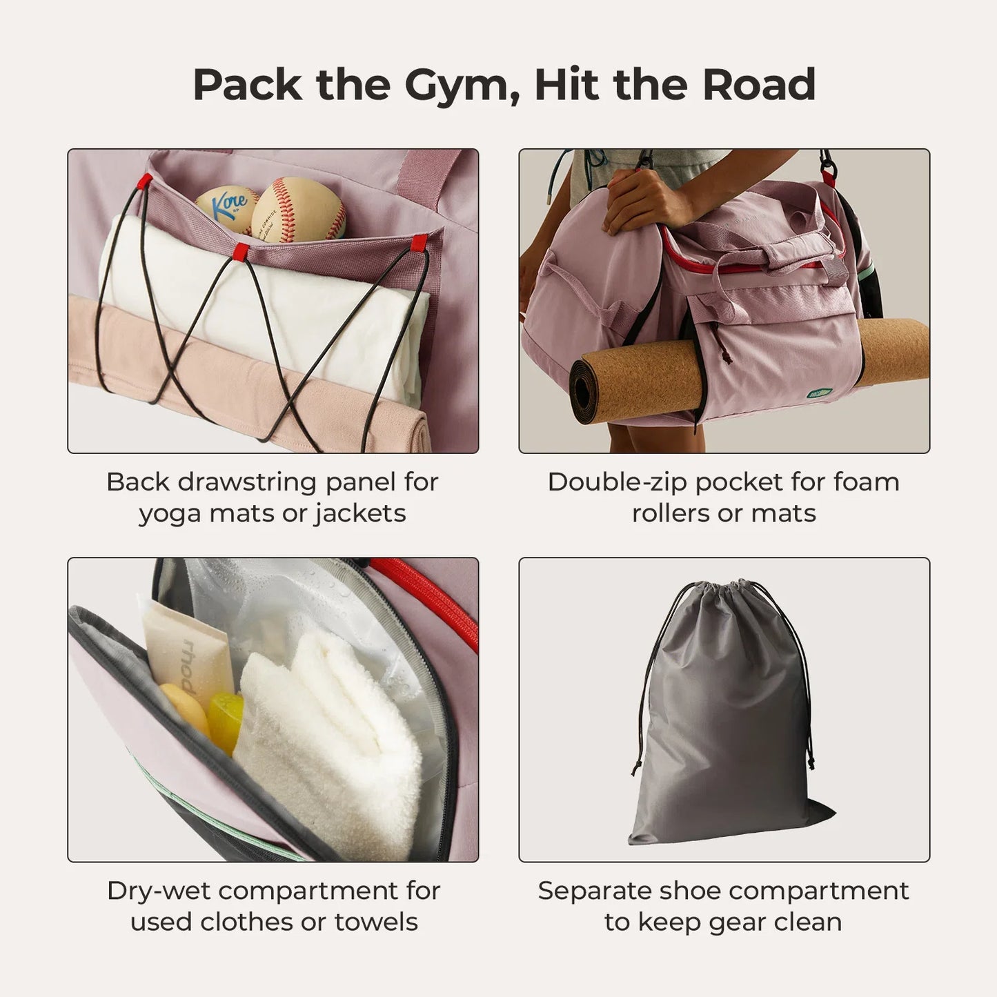Vionsi Focus Duffle Sırt Çantası