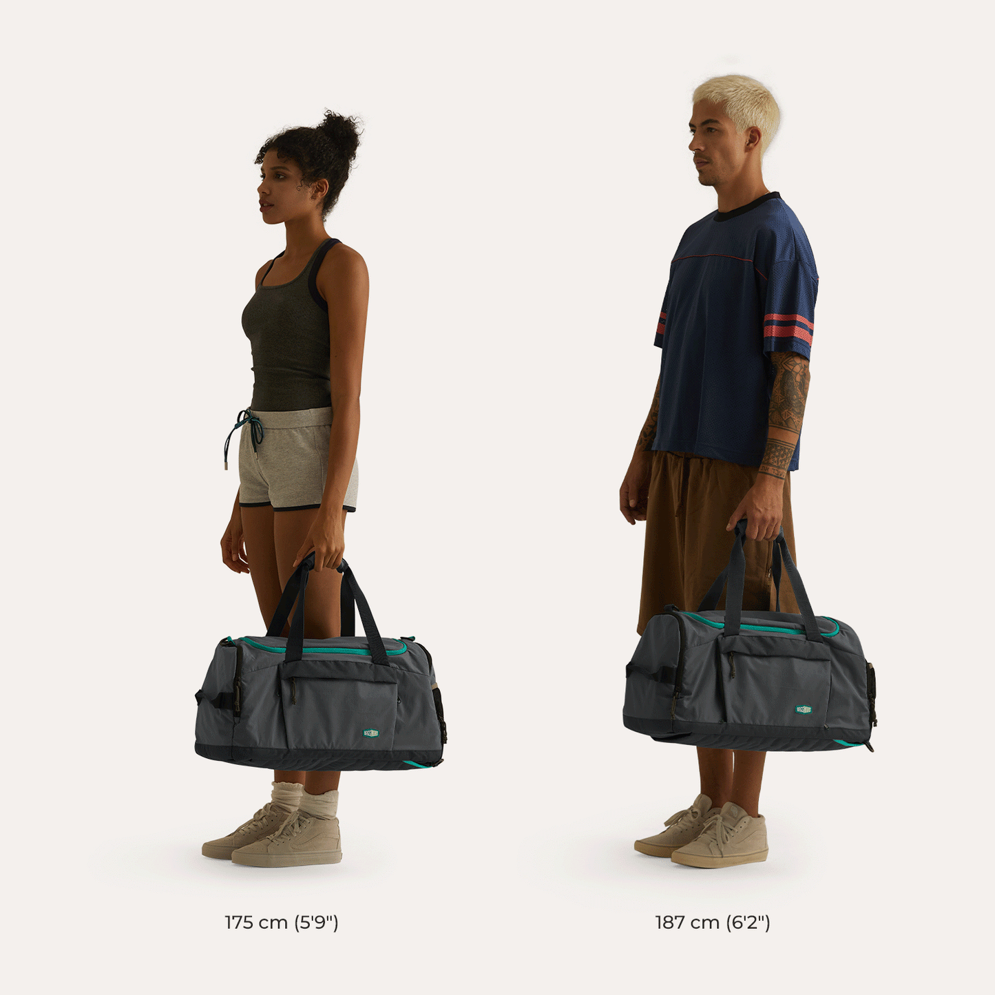 Vionsi Focus Duffle çok fonksiyonlu seyahat çantası