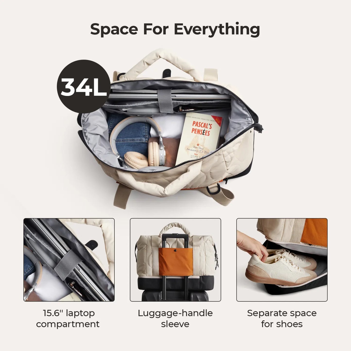 Vionsi Paz 34L Duffle