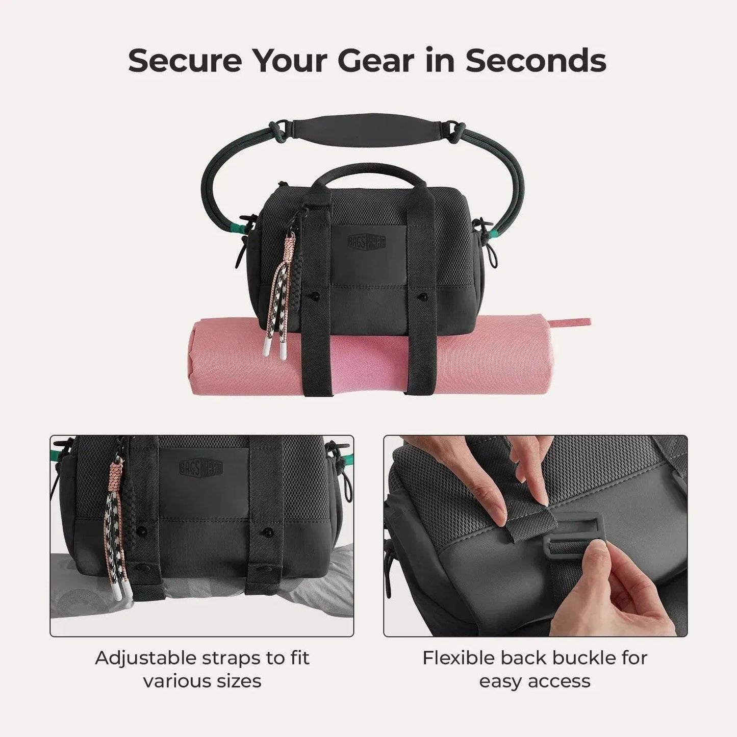Vionsi REIKI 5,5L Mini Duffle Çanta