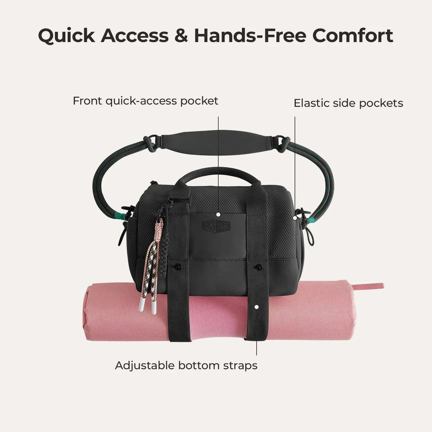 Vionsi REIKI 5,5L Mini Duffle Çanta