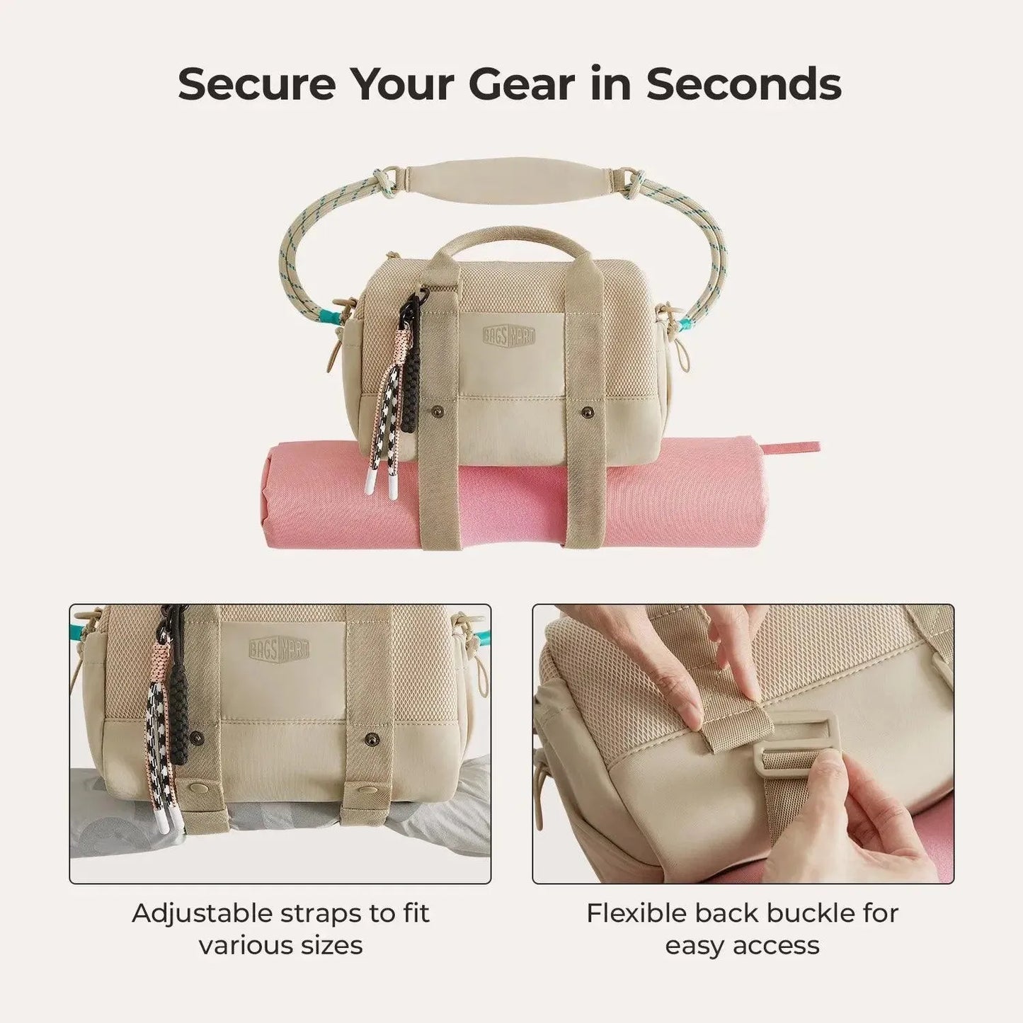 Vionsi REIKI 5,5L Mini Duffle Çanta