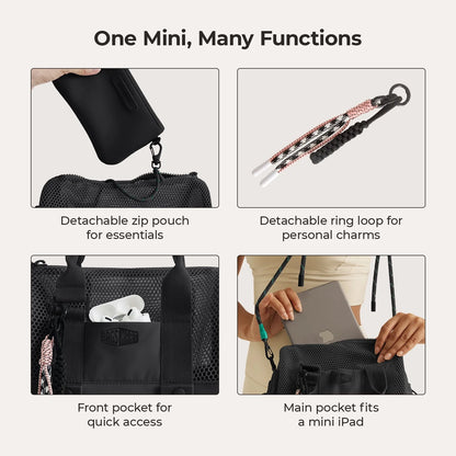 Vionsi REIKI 5.5L Fileli Mini Duffle Çanta