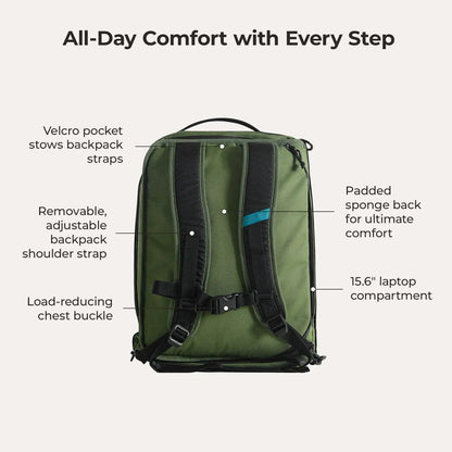 Vionsi Paz 43L Duffle Sırt Çantası