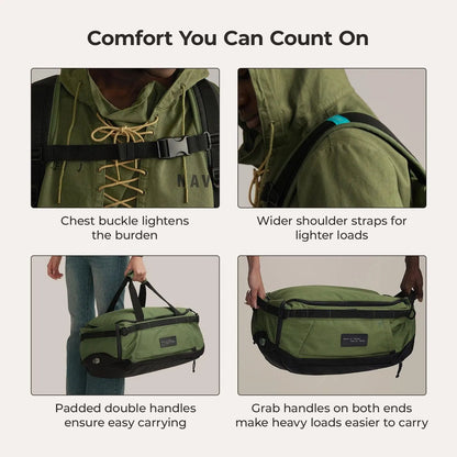 Vionsi Paz 43L Duffle Sırt Çantası