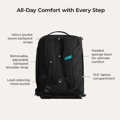 Vionsi Paz 43L Duffle Sırt Çantası