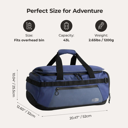 Vionsi Paz 43L Duffle Sırt Çantası