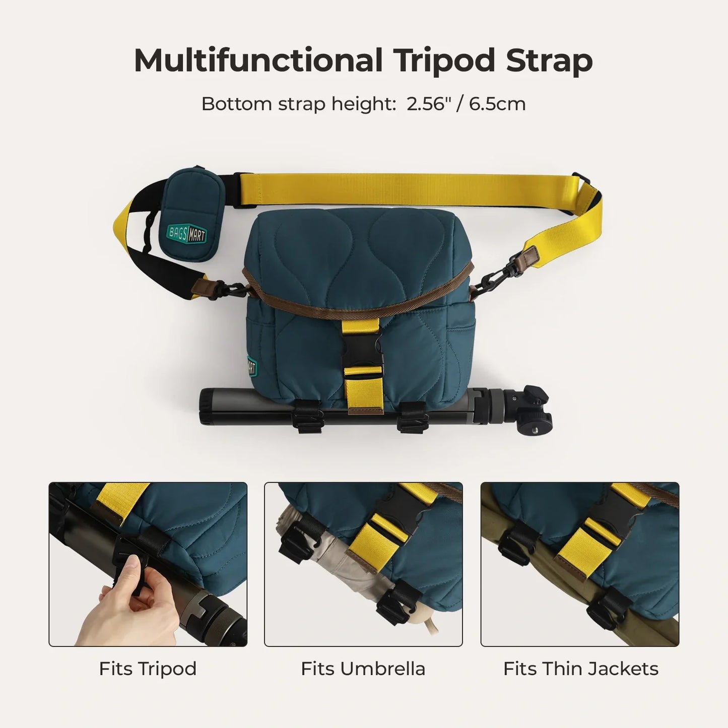 Vionsi Paz 4L Camera Sling