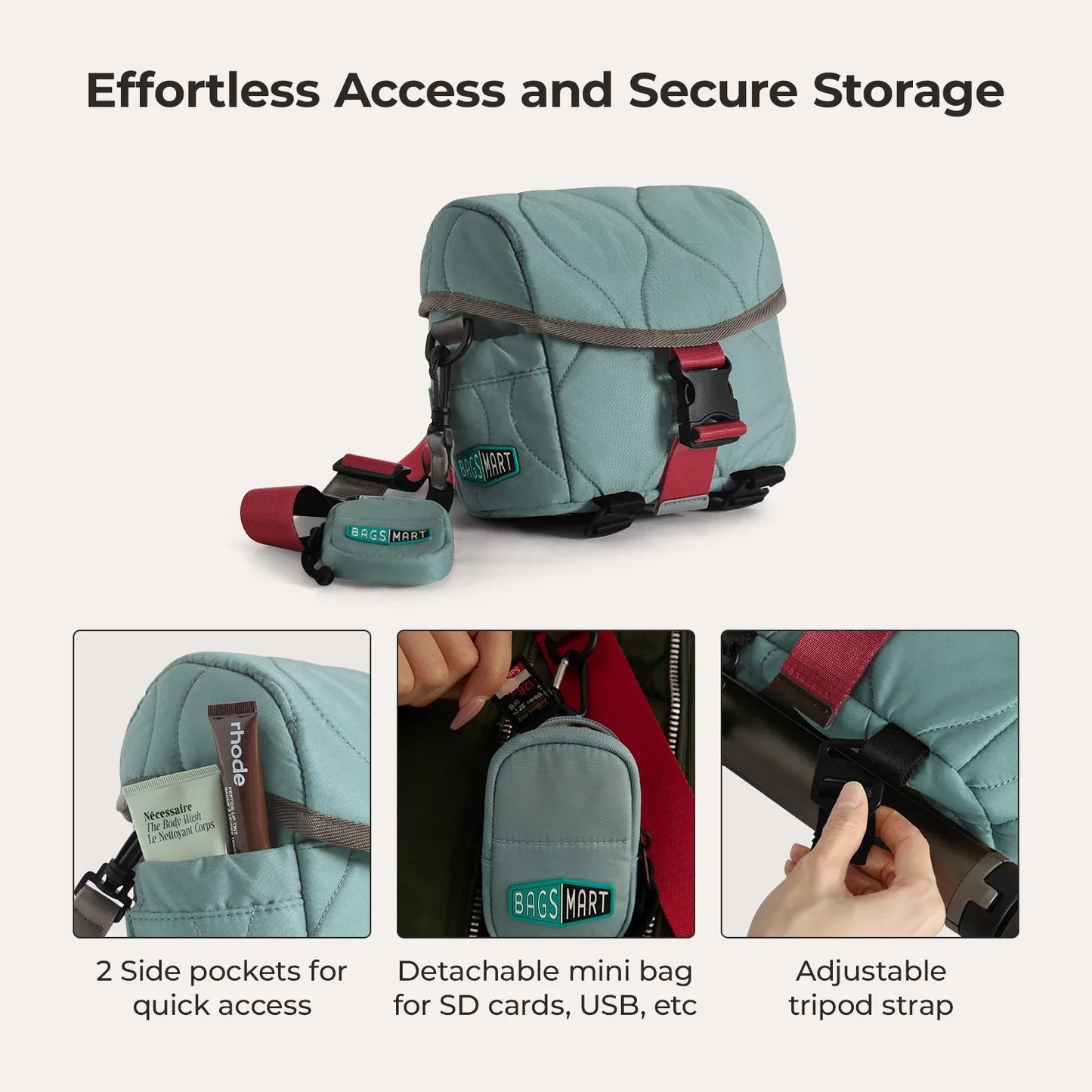 Vionsi Paz 4L Camera Sling