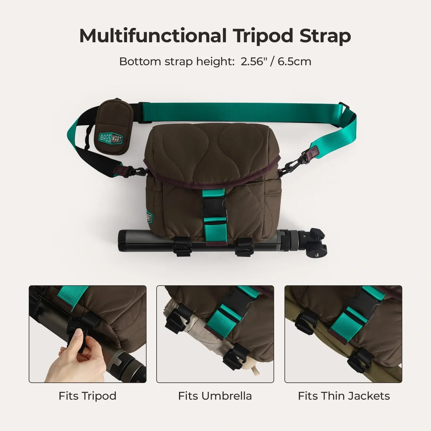 Vionsi Paz 4L Camera Sling
