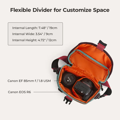 Vionsi Paz 4L Camera Sling