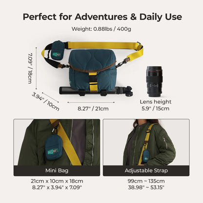 Vionsi Paz 4L Camera Sling