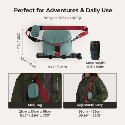Vionsi Paz 4L Camera Sling