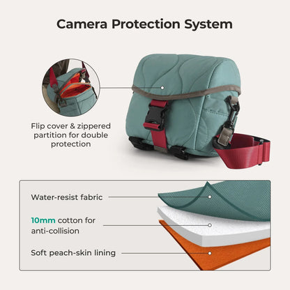 Vionsi Paz 4L Camera Sling